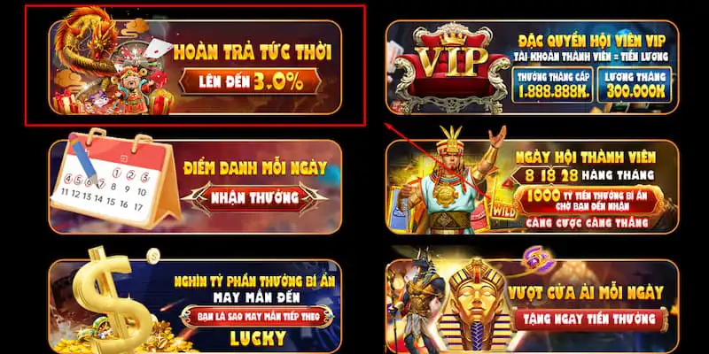 Khuyến mãi King88 hoàn trả cao