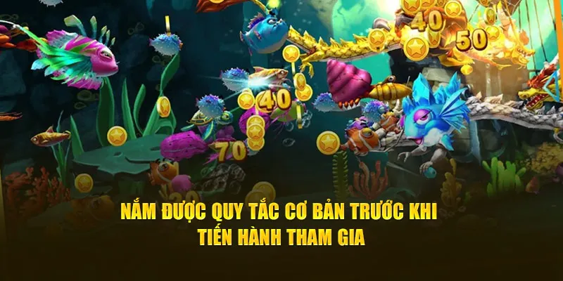 Nắm được quy tắc cơ bản trước khi tiến hành tham gia Bắn Cá Long Vương